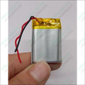 Rectangular 400mAh Li-Ion Battery with wires for bluetooth headsets and portable devices