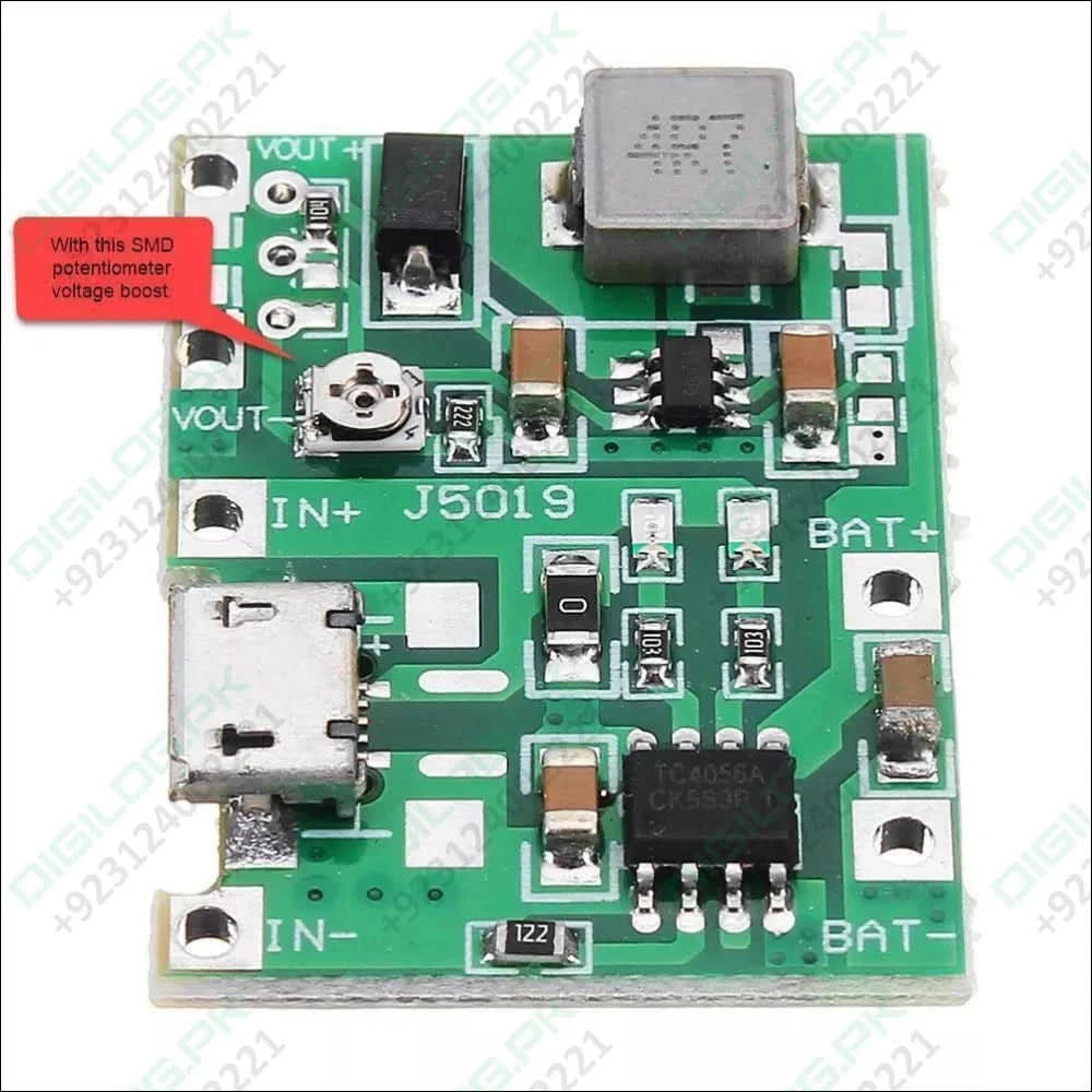 J5019 Hw 357: Versatile Li-ion Charger And Boost Module