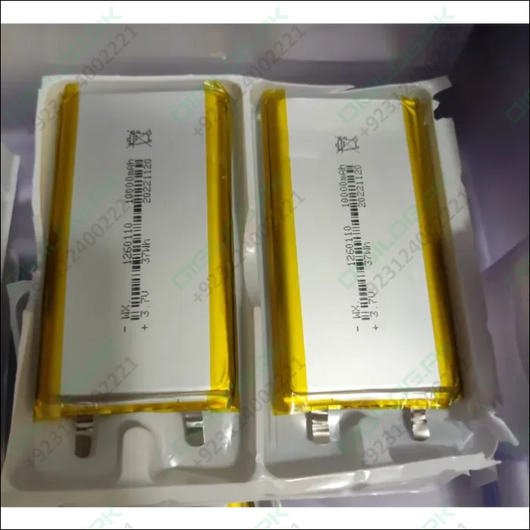 High Qulity 3.7v 10000mah 1260110 Polymer Lithium Ion