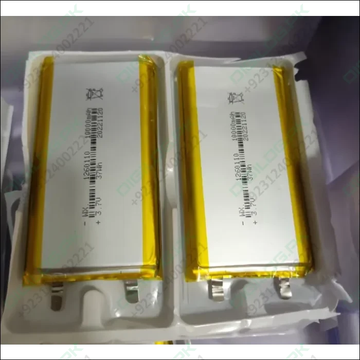 High Qulity 3.7v 10000mah 1260110 Polymer Lithium Ion