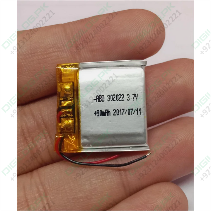 3.7v 90mah Lithium Ion Li-ion Battery