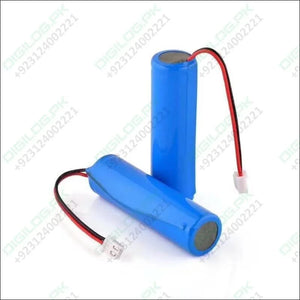 1500mah 3.7v 18650 Battery With Wire Jst Connector
