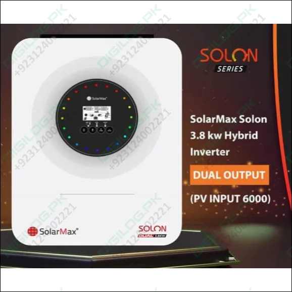 Solar Max SM-SOLON-DUAL-3.8KW hybrid inverter in Pakistan