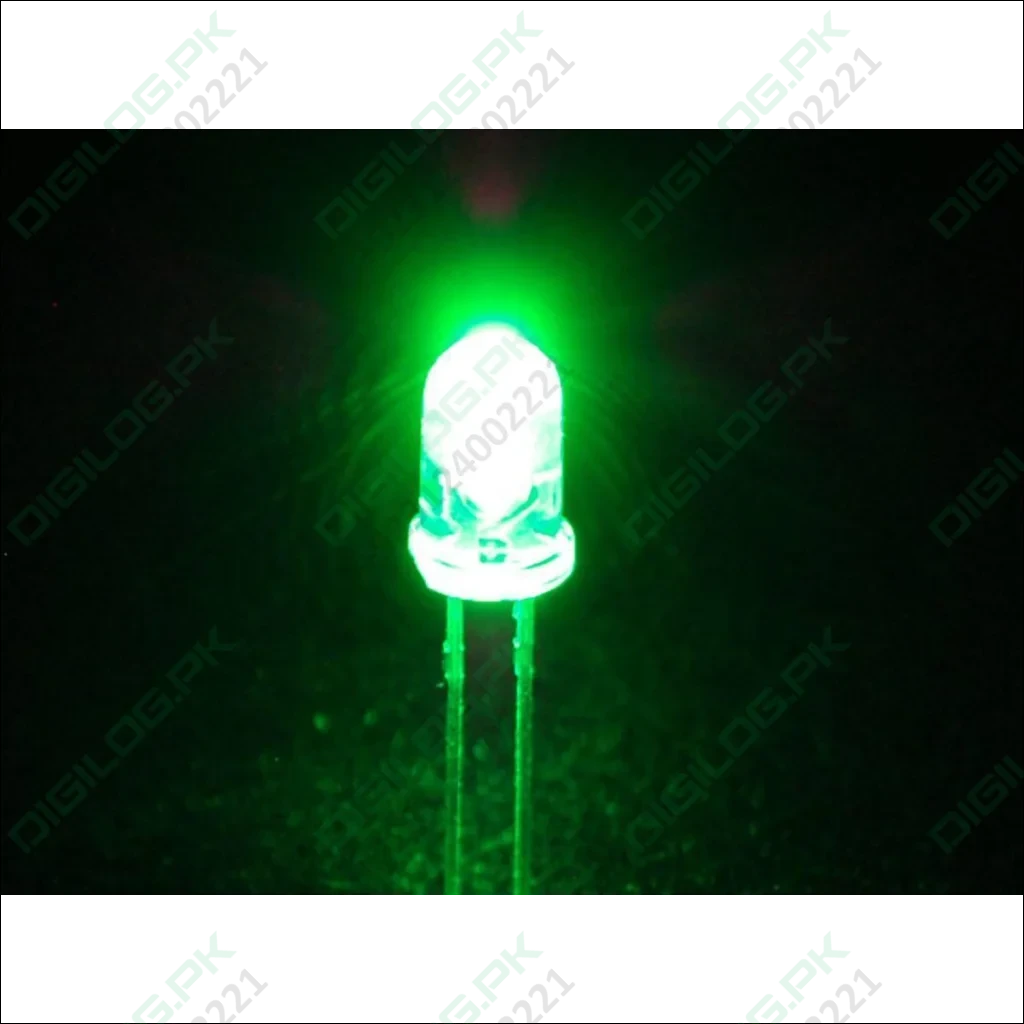 Crystal 5mm Green Led Light Emitting Diode