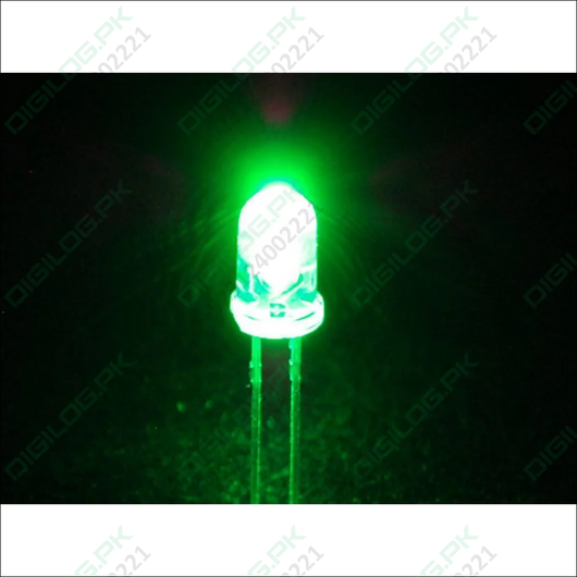 Crystal 5mm Green Led Light Emitting Diode