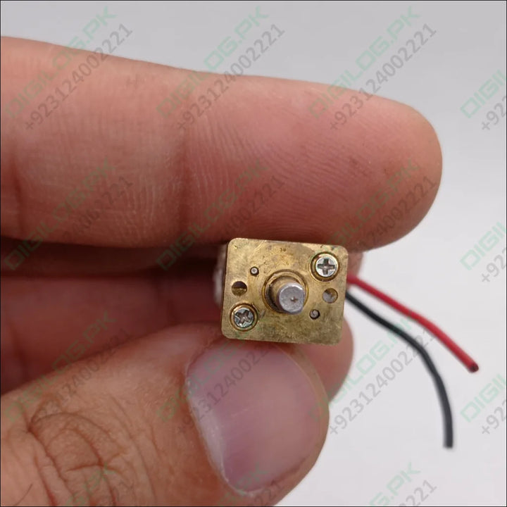 Small brass laser diode module for 300RPM N20 DC gear motor applications