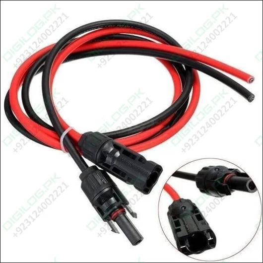 30a 1000v Male Female Mc4 Connector For Solar Panel Dc Wire