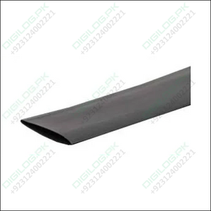 Heat Shrink Sleeve Black 30mm 1 Meter Heat Shrink Cable Sleeve (30 mm)