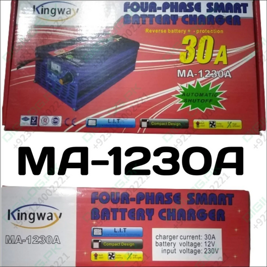 30a 12v Battery Charger Ma-1230