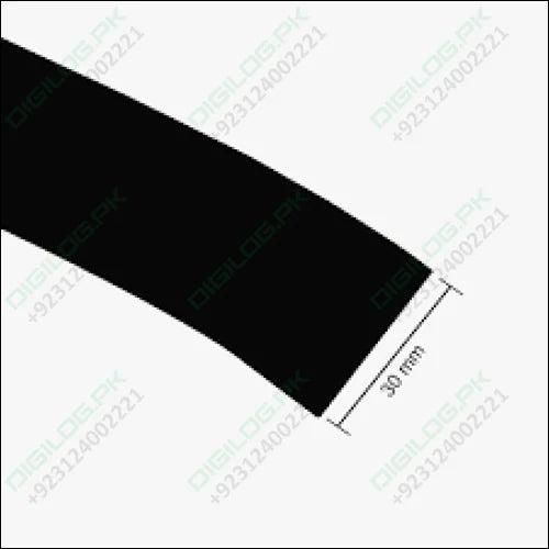 Heat Shrink Sleeve Black 30mm 1 Meter Heat Shrink Cable Sleeve (30 mm)