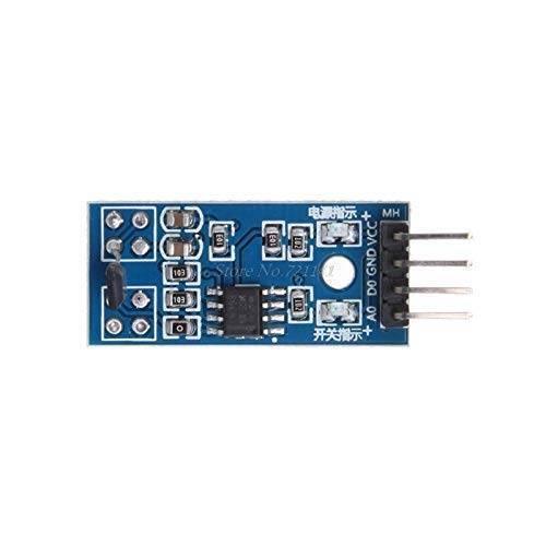 3144E Speed Counter Module Magnetic Detect sensor - a blue rectangular circuit board with a four-pin header and a black magnetic sensor component.