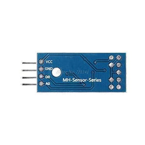 3144E Speed Counter Module Magnetic Detect sensor - the blue rectangular circuit board with four pins labeled VCC, GND, D0, and A0.