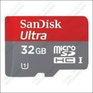 Class 10 Sandisk 32gb Ultra Micro Sd Card For Raspberry Pi
