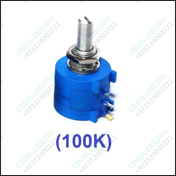 3590s - 104l 100k Ohm Precision Variable Resistor