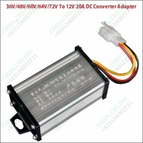 36v 72v To 12v 20a Dc Converter Adapter