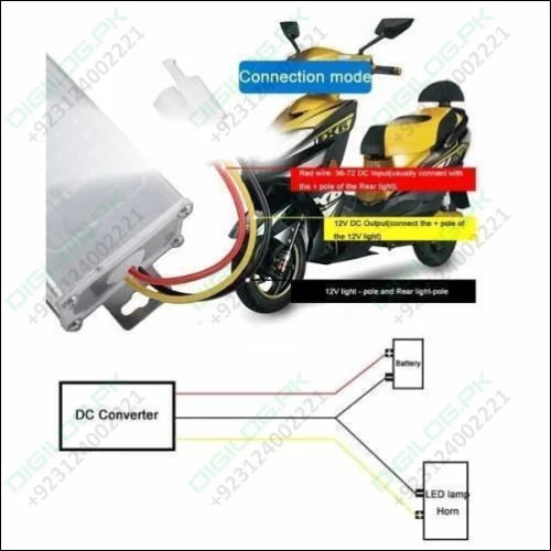 36v 72v To 12v 20a Dc Converter Adapter
