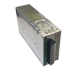 36V 5A Power Supply - shown as a silver metal rectangular unit with a perforated top, a side terminal block, and a printed specification label.