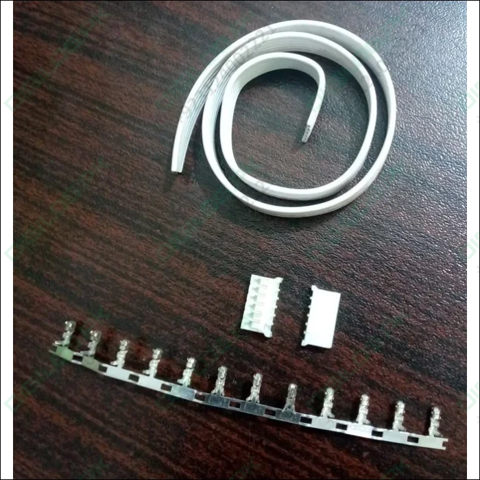 1 Feet 2mm 6 Pin Wire And Connector