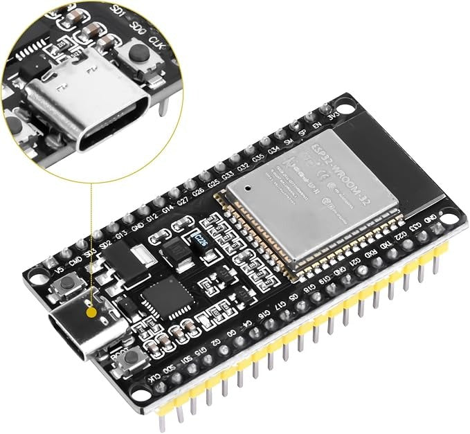 38 Pin Type C Nodemcu ESP32S Microcontroller WiFi & Bluetooth ESP Wroom 32 Development Board Module