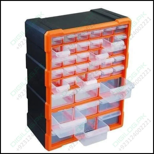 39 Drawer Components Tool Storage Box Makeup Medicine
