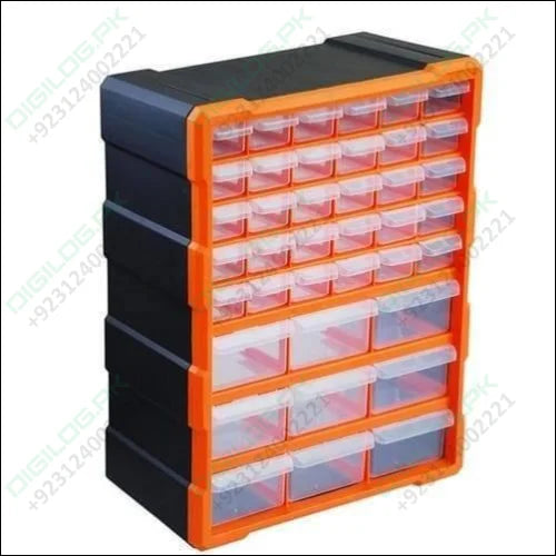 39 Drawer Components Tool Storage Box Makeup Medicine