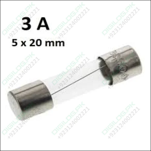 3 Amp 5x20mm 250vac Glass Fuse In Pakistan