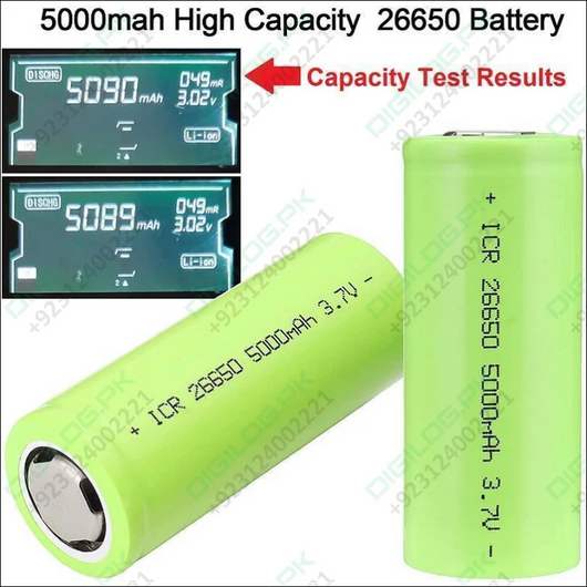 3c Discharge Hly Ncm 26650 5ah 5000mah Lithium Ion Battery