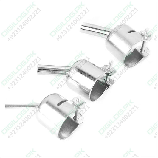 3pcs 45 Degree Hot Air Nozzles 7/8/10mm Curved Replaceable