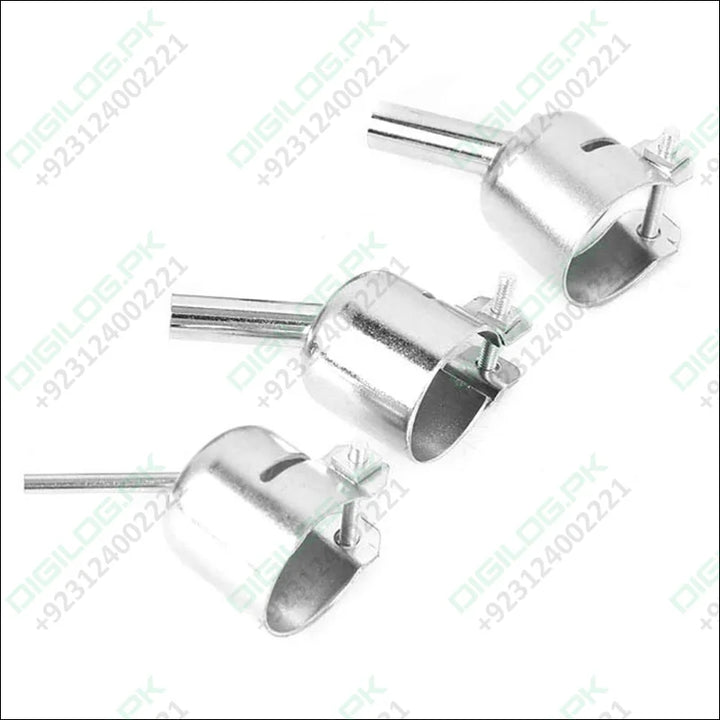 3pcs 45 Degree Hot Air Nozzles 7/8/10mm Curved Replaceable