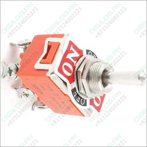 3 Position On Off Screw Terminal Toggle Switch 6 Pin