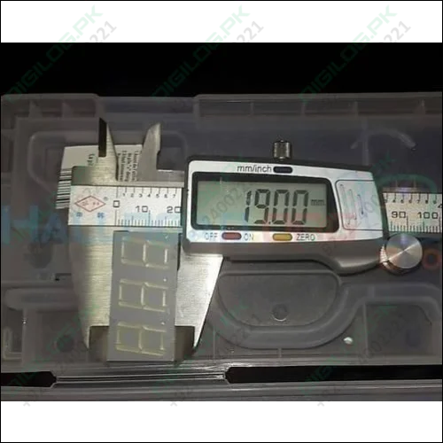 3 Digit 7 Segment Common Anode Red Color Display