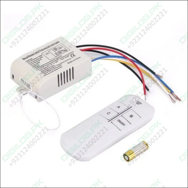 3 Channel Remote Control Switch For 220v Load