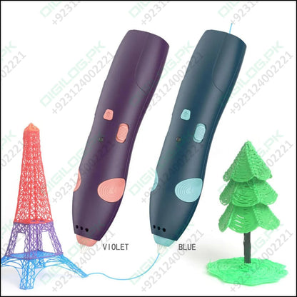 3d Pen For Printing Pcl Drawing Usb Chargeable With Safe