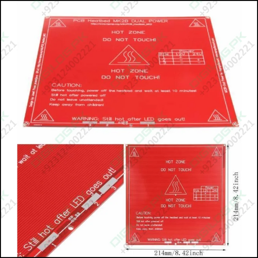 3d Printer Pcb Heated Bed Mk2b 12v And 24v In Pakistan
