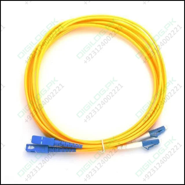 3m Lc-sc Duplex Single Mode Fiber Optical Optic Patch Cord
