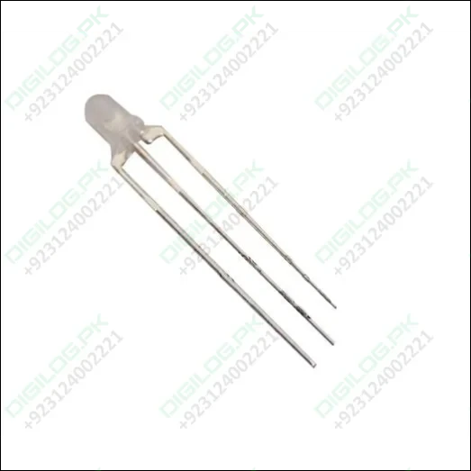 3mm Red / Blue Bi Colour Common Anode 3 Pin Diffused 2.1v