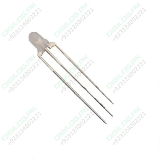 3mm Red / Blue Bi Colour Common Anode 3 Pin Diffused 2.1v