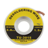 TNI-U TU-3015 3mm 1.5m Desoldering Braid Solder Remover Wick Wire