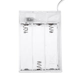 Transparent Battery Box Holder with Switch for 3 x AA (Stock Lot)