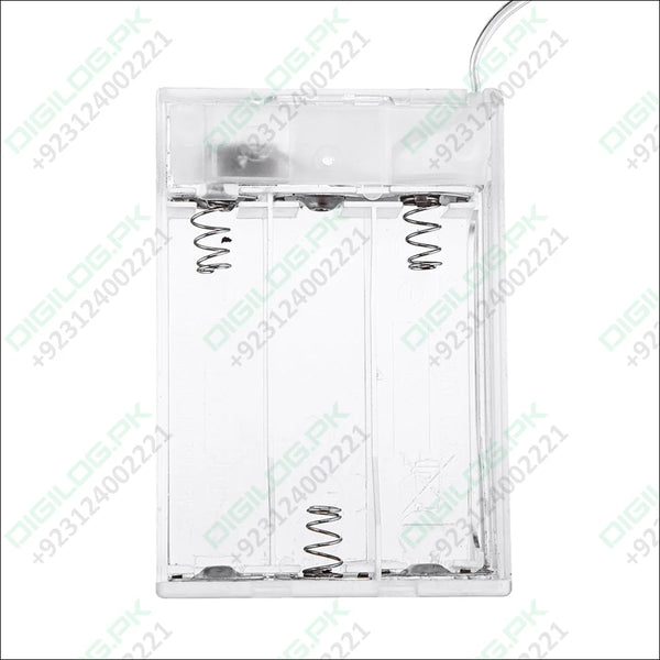 Transparent Battery Box Holder with Switch for 3 x AA ( Stock Lot )