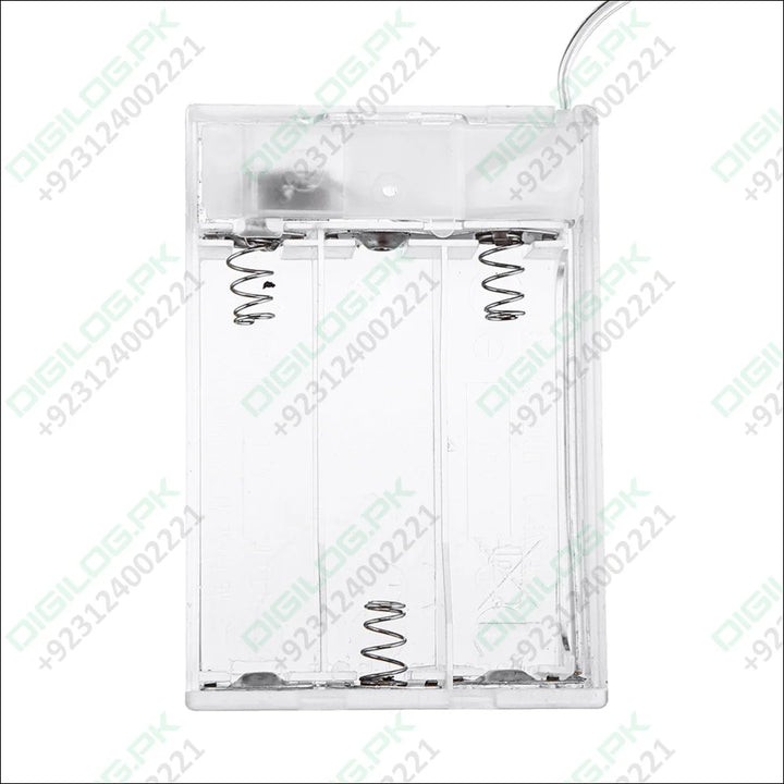 Transparent Battery Box Holder with Switch for 3 x AA (Stock Lot)