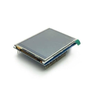 4.3 Inch Nextion TFT HMI LCD Touchscreen NX4827T043 - shown as a rectangular display module with a blue circuit board and a row of pin connectors.