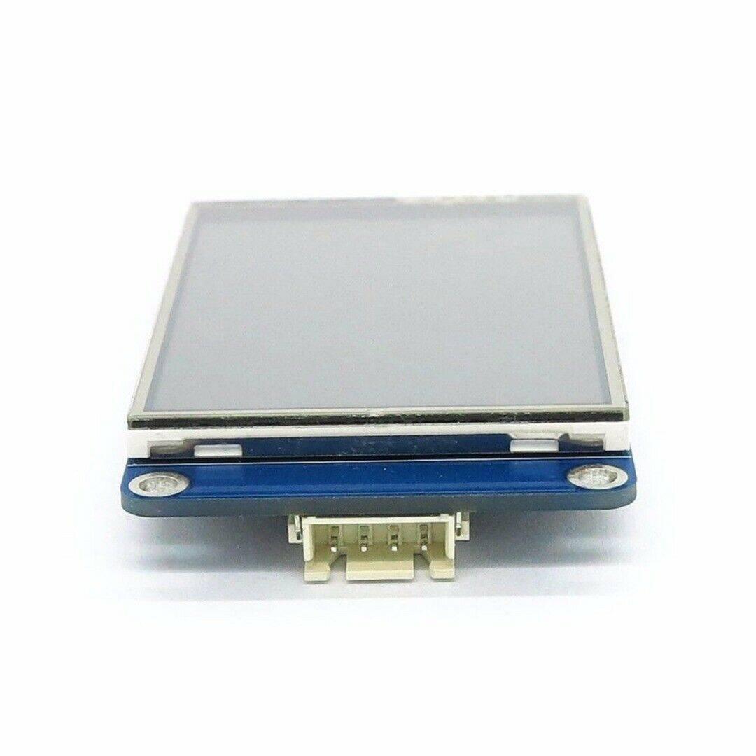 4.3 Inches Tjc HMI LCD Display Module Touch Screen For Raspberry Pi - shown from the front edge featuring a white four-pin connector on a blue circuit board.