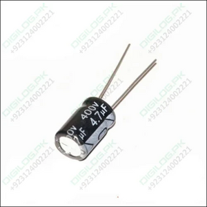 4.7uf 400v Aluminum Electrolytic Polar Capacitor In Pakistan
