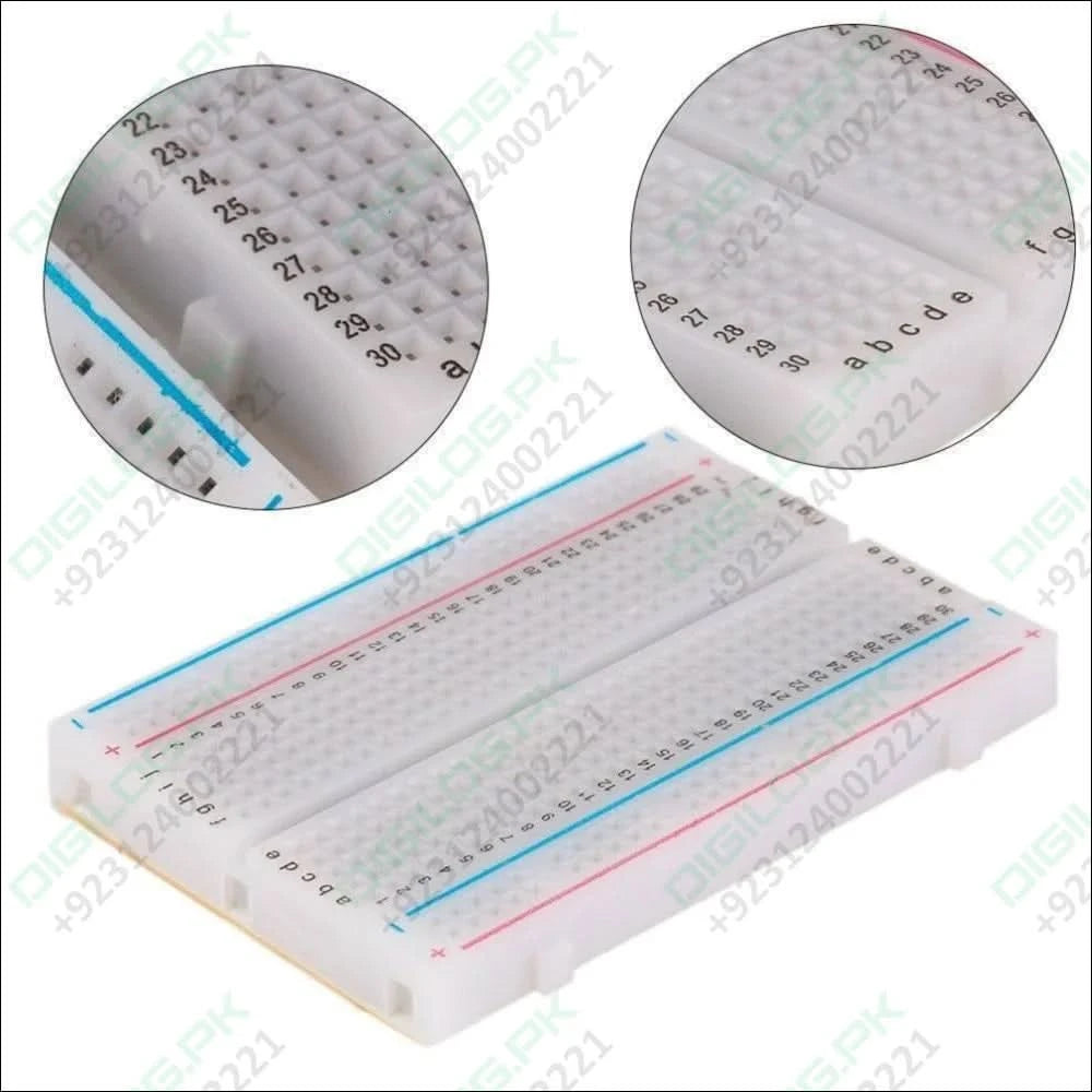 400 Tie Points Half Size Solderless Breadboard Solder Less