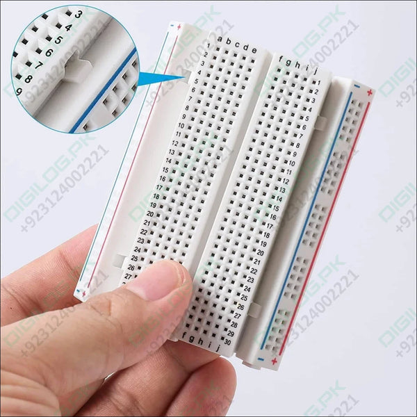 400 Tie Points Half Size Solderless Breadboard Solder Less