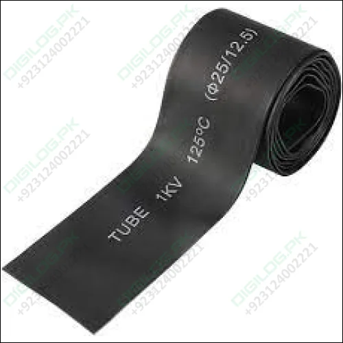 Heat Shrink Sleeve 40mm Black 1meter ( 40MM )