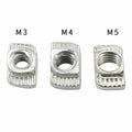 40XM6 T Slot Nut M6 Thread For 40 Series European Aluminium