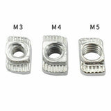 40XM6 T Slot Nut M6 Thread For 40 Series European Aluminium