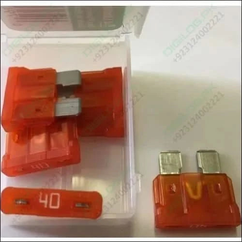 40 Amp Plug In Automotive Auto Fuse Car